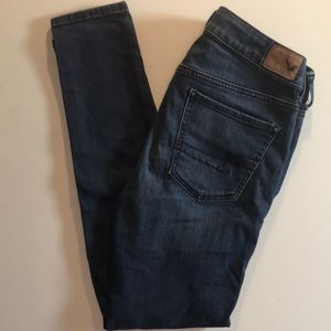 Women’s 8Reg AMERICAN EAGLE OUTFITTERS Super Stretch Jegging Blue Jean